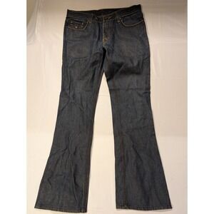 Blac Label Premium Denim Men's 34/33 Goods Dark Wash Straight Leg Jeans Tough